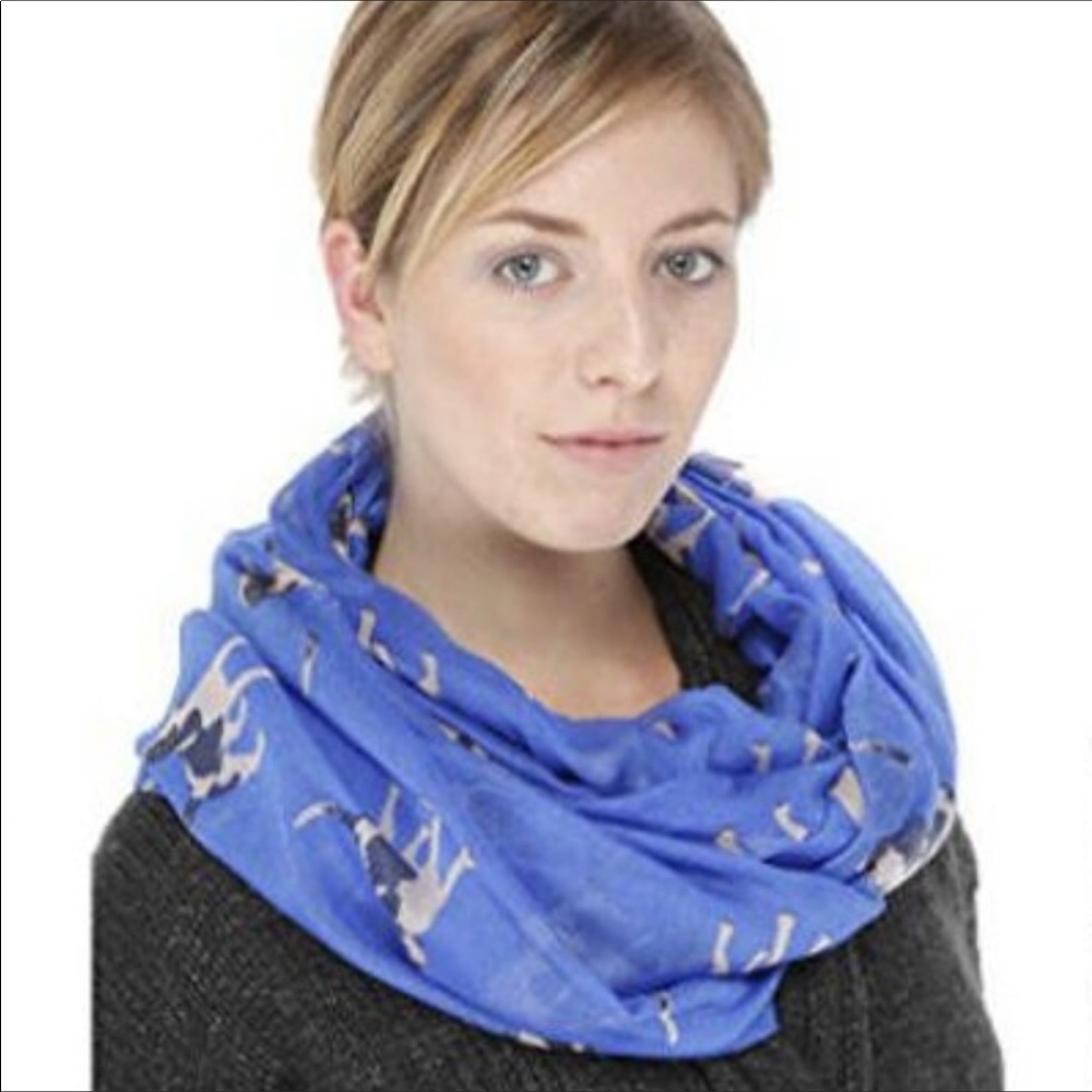 NEW! Dog Print Infinity Scarf for Dog Lovers